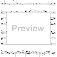 Trio in C Major Op. 3, No. 2 - Score