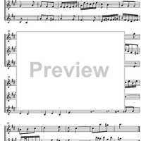 Three Part Sinfonia No.13 BWV 799 a minor - Score