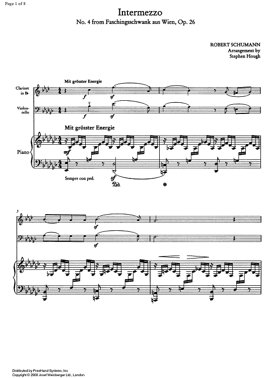 Intermezzo No. 4 - Score