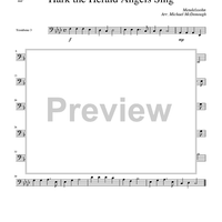 Hark the Herald Angels Sing - Trombone 3
