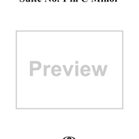 Suite No. 1 in C Minor