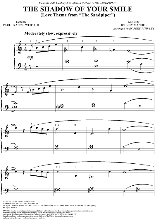 The Shadow of Your Smile