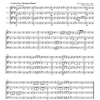 A Mozart Opera Suite - Score