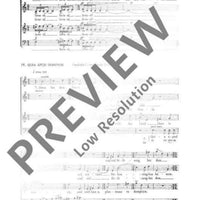 Psalm 130 - Choral Score