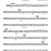 And the Glory of the Lord - Trombone