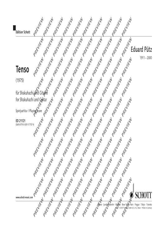 Tenso - Performing Score