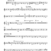 An American Spectacular - Eb Baritone Sax