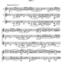 9 Trios for Clarinet