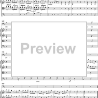 "Wer hungrig bei der Tafel sitzt", No. 10 from "Zaide", Act 2, K336b (K344) - Full Score