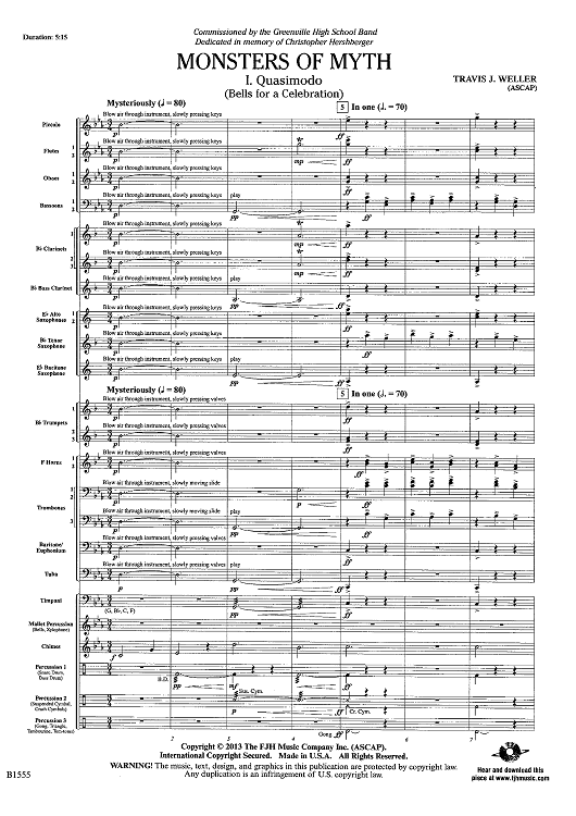 Monsters of Myth - Score