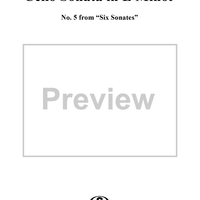 Cello Sonata No. 5 in E Minor, RV40 - Cello