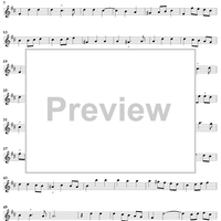 Suite in D Major, Op. 1, No. 4 - Flute 2/Violin 2