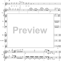 "Se tutti i mali miei", aria, K73p (K83) - Full Score