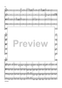 Presto from String Quartet No. 6 - Score