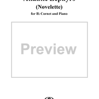 Atlantic Zephyrs (Novelette) - Cornet or Trumpet