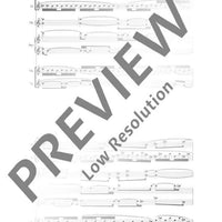 Subtilior, Lamento - Score and Parts