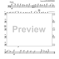 Mendelssohn Songs: Volume 2 for Cello Quartet - Cello 1