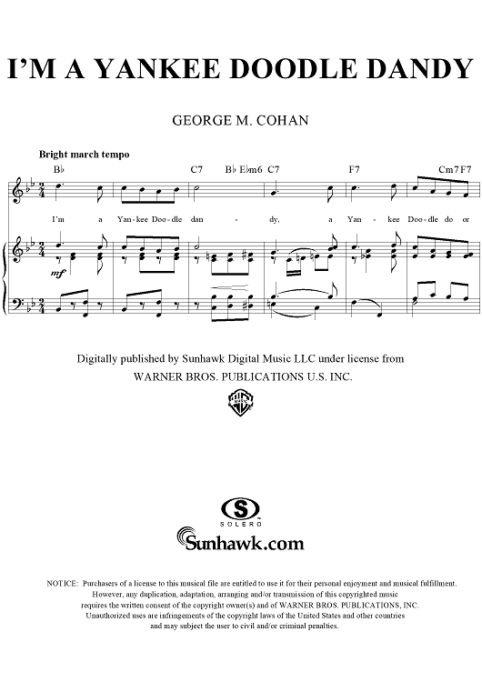 I'm A Yankee Doodle Dandy