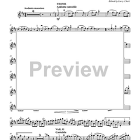 Air Varié on a Theme by Saverio Mercadante Op. 89, No. 6