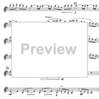 Moderate 1/3 - Drifting Away - Clarinet