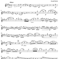 String Quartet in E Major, Op. 54, No. 3 - Violin 1