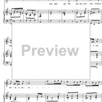 Langue geme quest' anima - Score