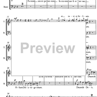 Messe solenne [set of parts] - Score