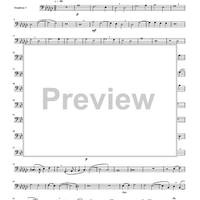 Two Madrigals, Vol. 3 - from Morley's "First Book of Madrigals to 4 Voices" (1594) - Trombone 3