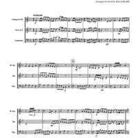 Once in Royal David's City - Score