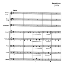 Aria - Full Score