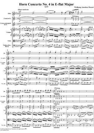 Horn Concerto No. 4 in E-flat Major, K495