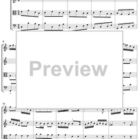 Sonata No. 4 in C major - Score