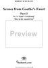 Scenes from Goethe's Faust, Part 3, No. 7e: "Faust's Verklärung": "Hier ist die Aussicht frei" - Score