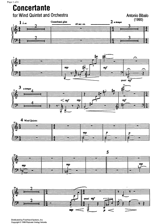 Concertante - Harp