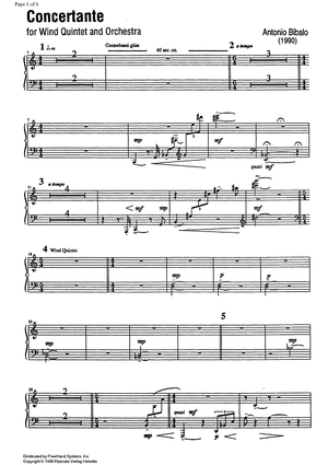 Concertante - Harp