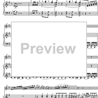 Concerto No. 3 G Major, KV216 - Piano Score