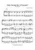 Sonata For Violin No. 9 Kreutzer Theme
