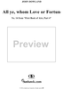 All ye, whom Love or Fortune - No. 14 from "First Book of Airs, Part 2"
