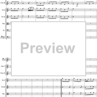 Presto - No. 5 from "Water Music Suite No. 1 in F" - HWV348 - Full Score