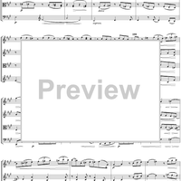 String Quartet No. 2, Movement 2 - Score