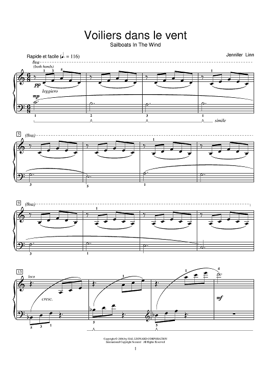 Voiliers dans le vent (Sailboats In The Wind)