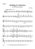 Sailing to America - Violin 1