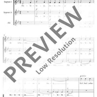 Three Hebrew pieces for boys' choir - Choral Score