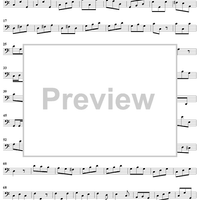 Trio Sonata in C Major  QV 2: Ahn. 3 - Cello