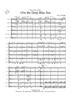 O'er the Deep Blue Sea - Score