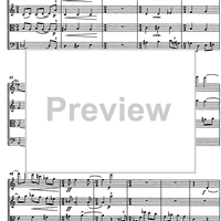 Quartetto No. 3 Romantico - Score