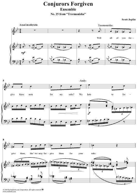 Treemonisha, No. 25: Conjurors Forgiven