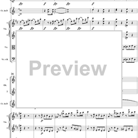 La Finta Giardiniera, Overture - Full Score