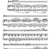 La Gita in Gondola (barcarola) - Score