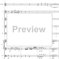 Chorus: Se gloria il crin ti cinse, No. 17 from "Lucio Silla", Act 2 - Full Score